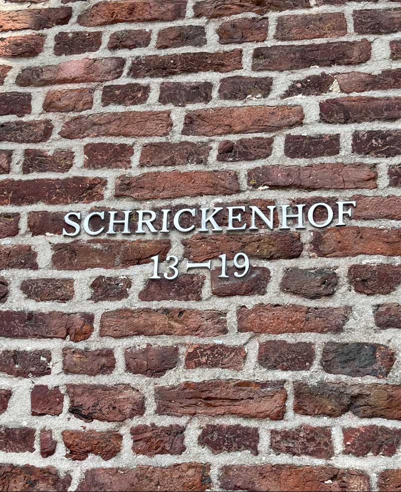 Schrickenhof Hausnummer